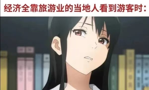 Q_Z: jandan.net/t/6127007OO: 129 XX: 5蛋友24ca861cf748: Mark 不止，实际上大部分在旅游城市生活的本地人（除非商家）都没那么喜欢游客，就算情理上知道当地经济靠游客带动，但游客带来的物价上涨、挤占当地公共资源等问题也是切实会让人感到烦躁的OO: 70, XX: 2shuiqu: 蛋友170343d3552b4哪儿都一样，大些的云南、东北、海南...，小些的厦门、桂林、张家界、潮汕...，但凡你叫的出名的旅游地区全都成吨拿外地人当猪宰的新闻