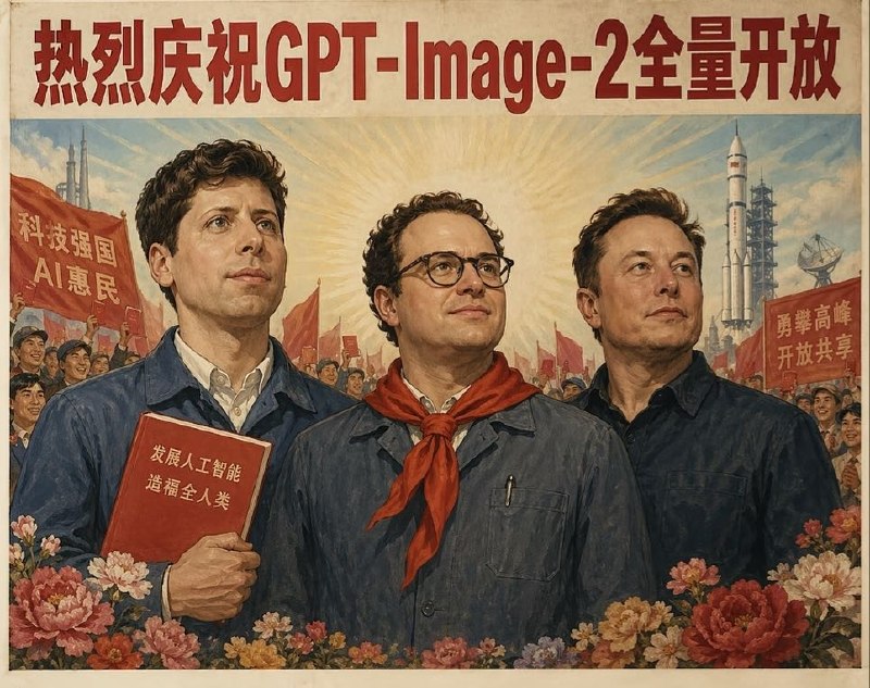 鸡掰猫猫: jandan.net/t/6131213OO: 124 XX: 41唯污不能屈: GPT和“开放”有哪门子关系？OO: 65, XX: 6红白机: 这个全量开放只是“所有用户都能用”的另一个说法，不是传统意义上除了原始训练数据都公开那个全量开放